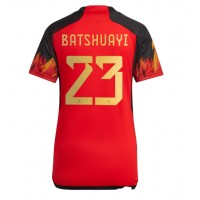 Dámy Fotbalový dres Belgie Michy Batshuayi #23 MS 2022 Domácí Krátký Rukáv
